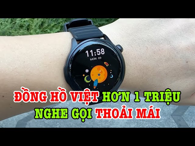 Đồng hồ Việt hơn 1 triệu, có nghe gọi và nhiều tính năng hay