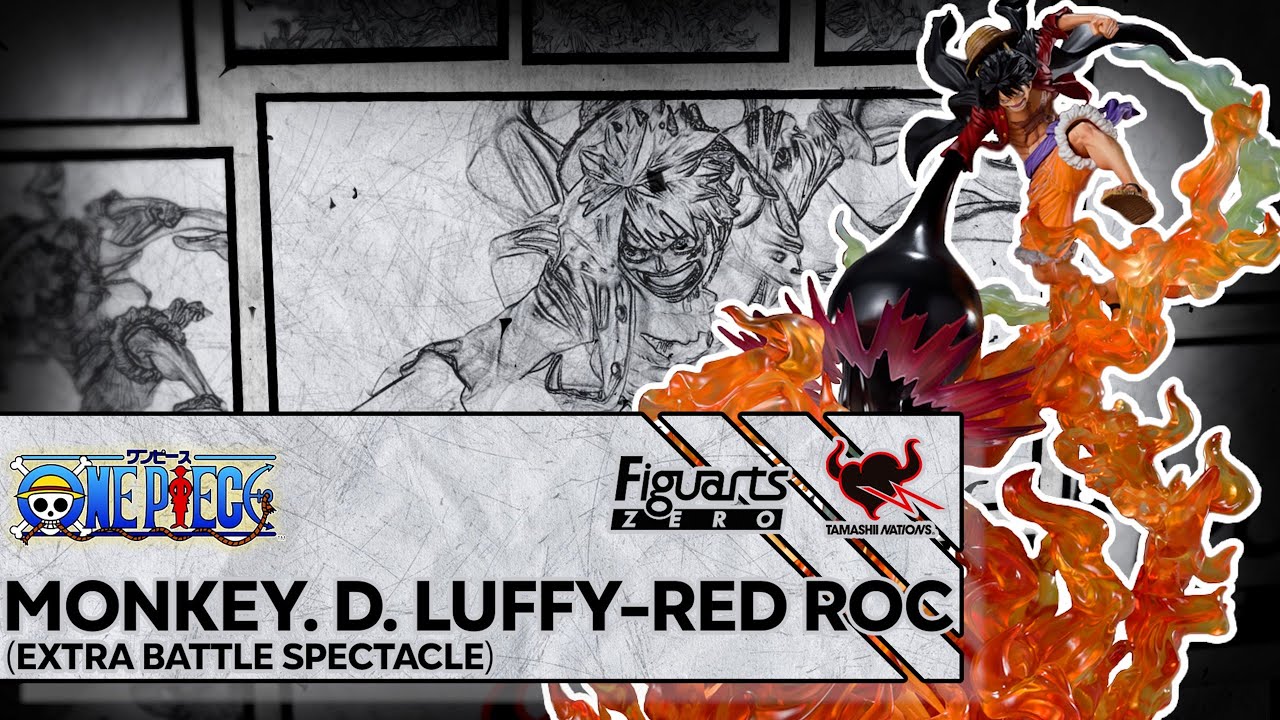 Figuarts ZERO Extra Battle Spectacle Luffy Red Roc #shorts - YouTube