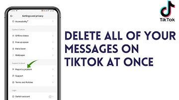 How To Delete All Of Your Messages On TikTok At Once 2025 | Delete all Chats On TikTok