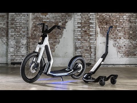 Meet Volkswagen Duo Of Wacky Electric Scooters