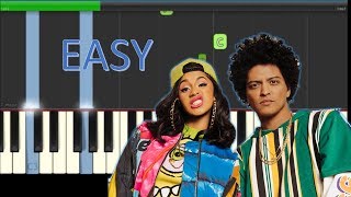 Bruno Mars Finesse Easy Piano Tutorial - How To Play screenshot 2