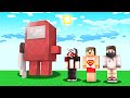 AMONG US EVİNDE SAKLAMBAÇ OYNADIK - Minecraft Mini Saklambaç @Oğuz Aslan - @Ters Maske