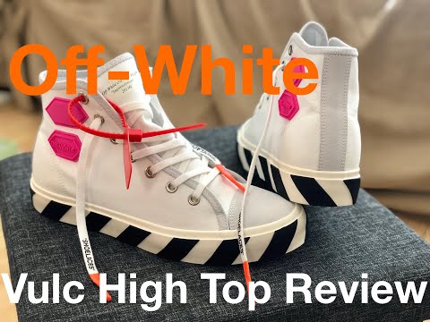 off white vulc high top white