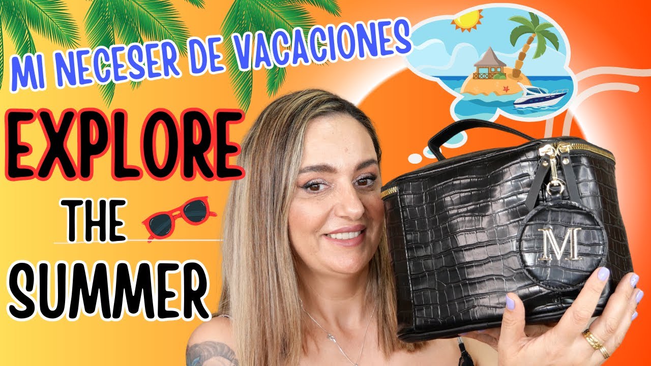 Mi neceser de VIAJE⎮¿QUE ES LO QUE LLEVO?