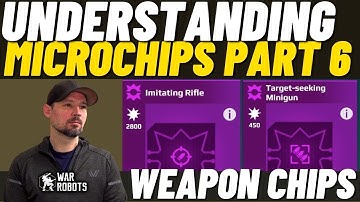 War Robots Microchip Guide Weapon chips, AC Type Chips + War Robots Gameplay