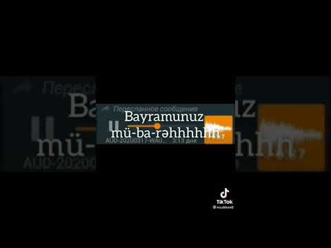 Bayramın mübarək.gulmeli video.Tamara Kerimova