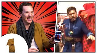 Benedict Cumberbatch reacts to Doctor Strange memes