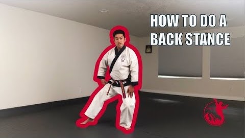 How to Back Stance | Moo Duk Kwan Series