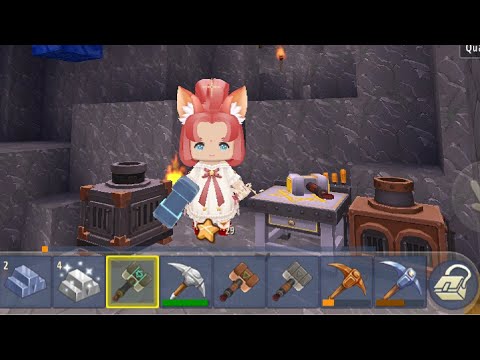 Video [mini world] Part 3 - Cách tạo đồ sắt, titan và bàn... - youtube