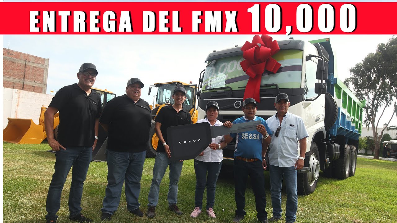 Llega para Tarala-Puira, un nuevo Volvo FMX MAX de 26m3 en