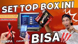Unboxing Set top Box Matrix Apple Merah| Nonton Youtube Tanpa Dongle Wifi
