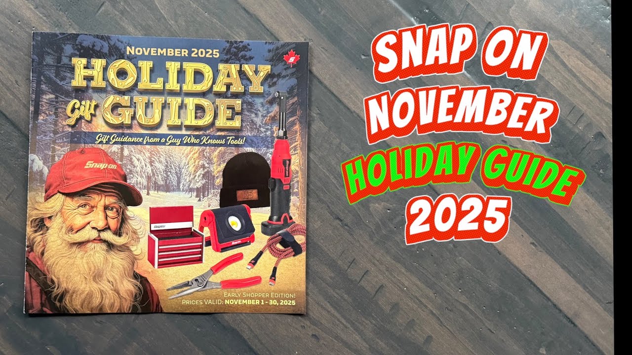 Snap On только что выпустила праздничный флаер к ноябрю!!