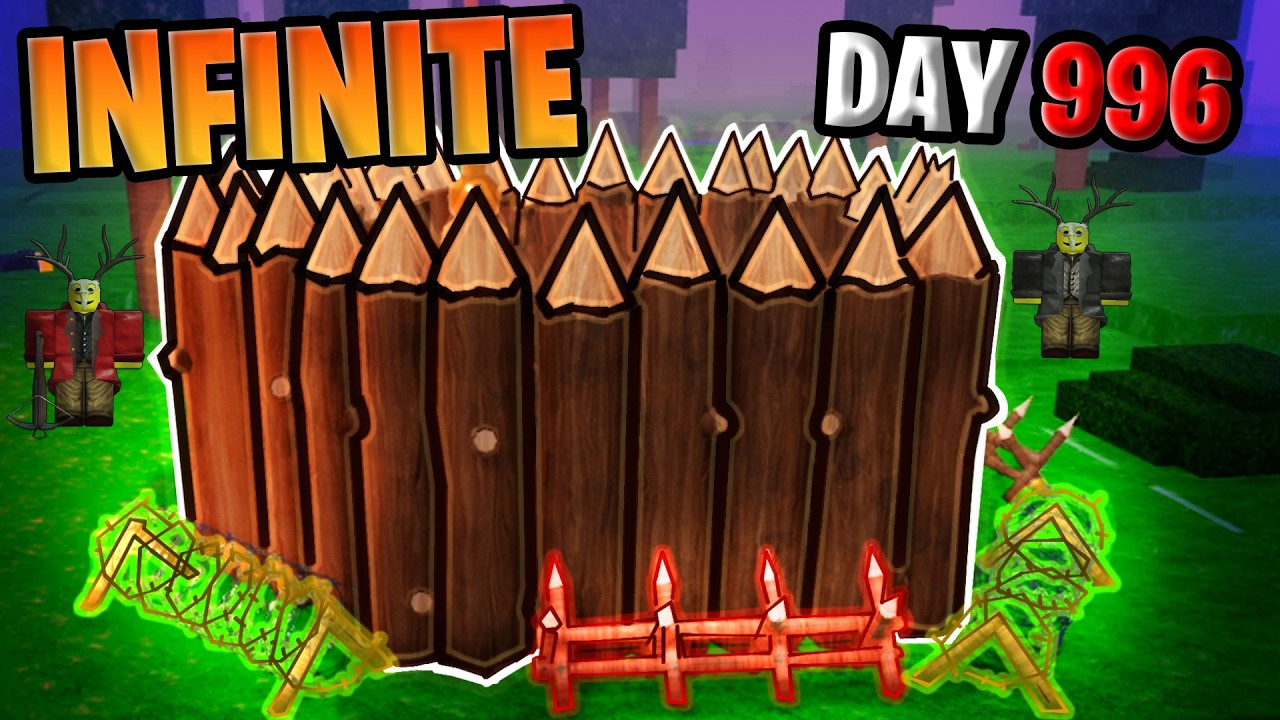 I Built an UNBREAKABLE AFK BASE and Survived INFINITE DAYS!