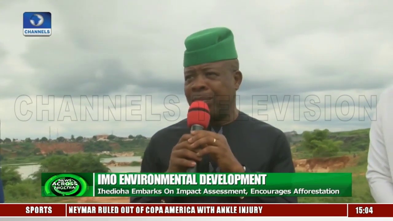 Gov Ihedioha Begins Environmental Impact Assessment Program