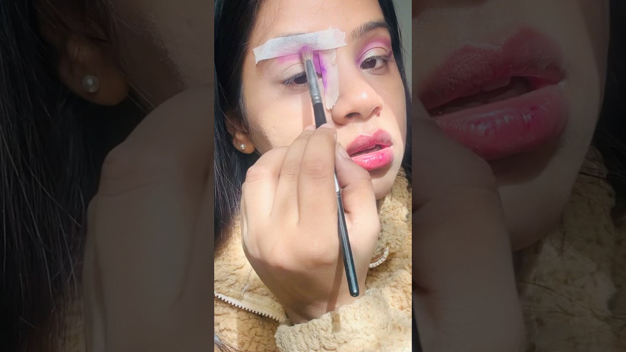 Ufff 😱 #ytstudio #ytshort #shorts #makeup #makeuptutorial #trendingshorts #eyemakeup