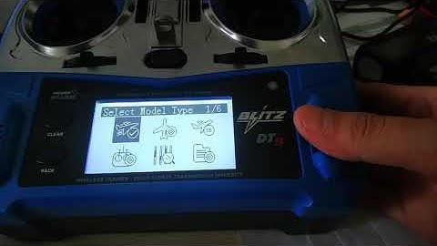 how to change Mode way on Detrum Blitz DT9