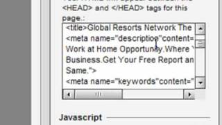 Global NPN (Free Internet Training SEO. Search Engine Optimization Part 2)