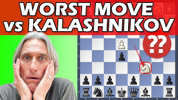 The worst move against the Kalashnikov? | Minich vs Toma, Slovakia 2014