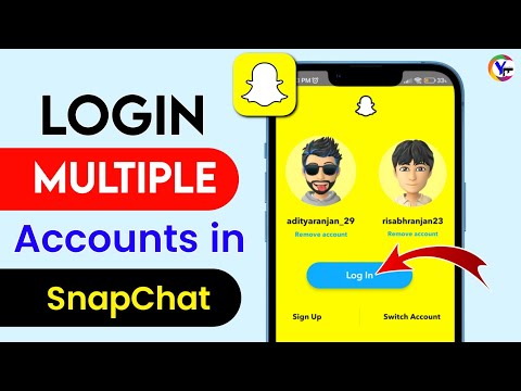 How To Use Multiple Accounts In Snapchat ! How To Login Another Account In Snapchat ! Smyt English