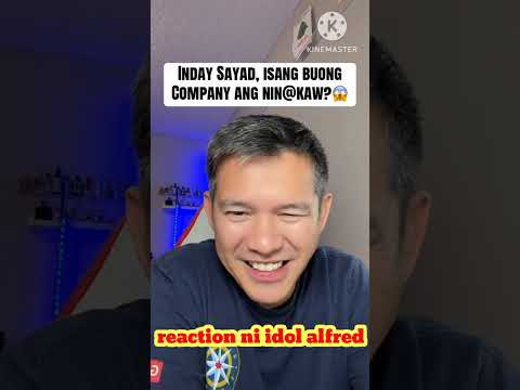 INDAY SARA BUONG COMPANY ANG KANYANG NINAKAW/REACTION NI IDOL ALFRED#pinoyincanada#viralvideo #short