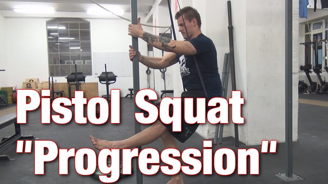 Pistol Squat "Progression" mit diesen Übungen Pistols lernen & verbessern! YouTube