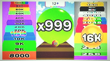 run, ballrun ballrun2048 Ball Run 2048 Merge Race Run 3D ! All Levels Gameplay (74-80) android, ios