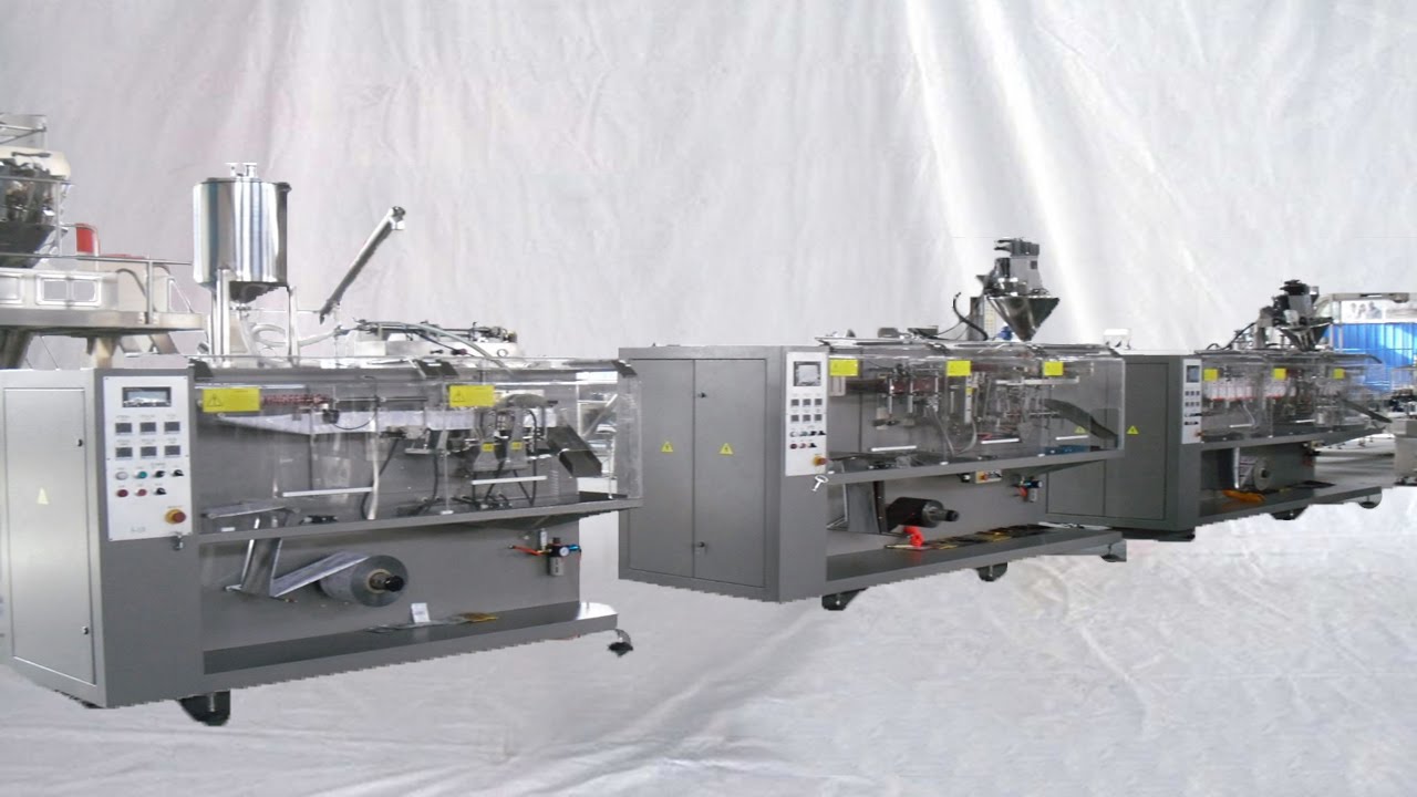 horizontal packing machine nuts weighing filling packaging equipments