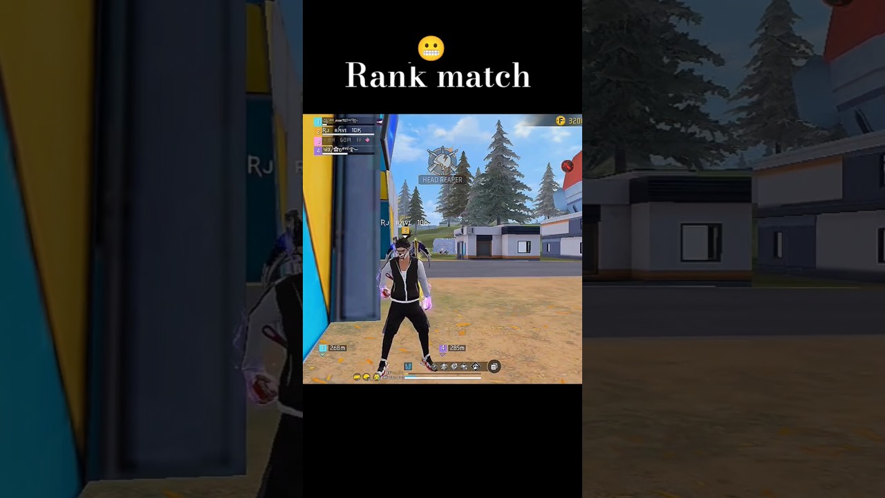 Free fire! Rank match 😬 