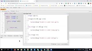Apex Conditional Statement,Loops,Continue and break statement,Method Overloading.