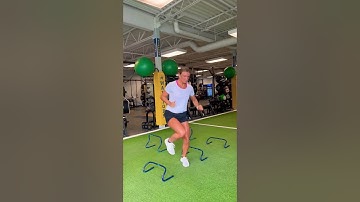 Continuous Lateral Hurdle Hop (OL)