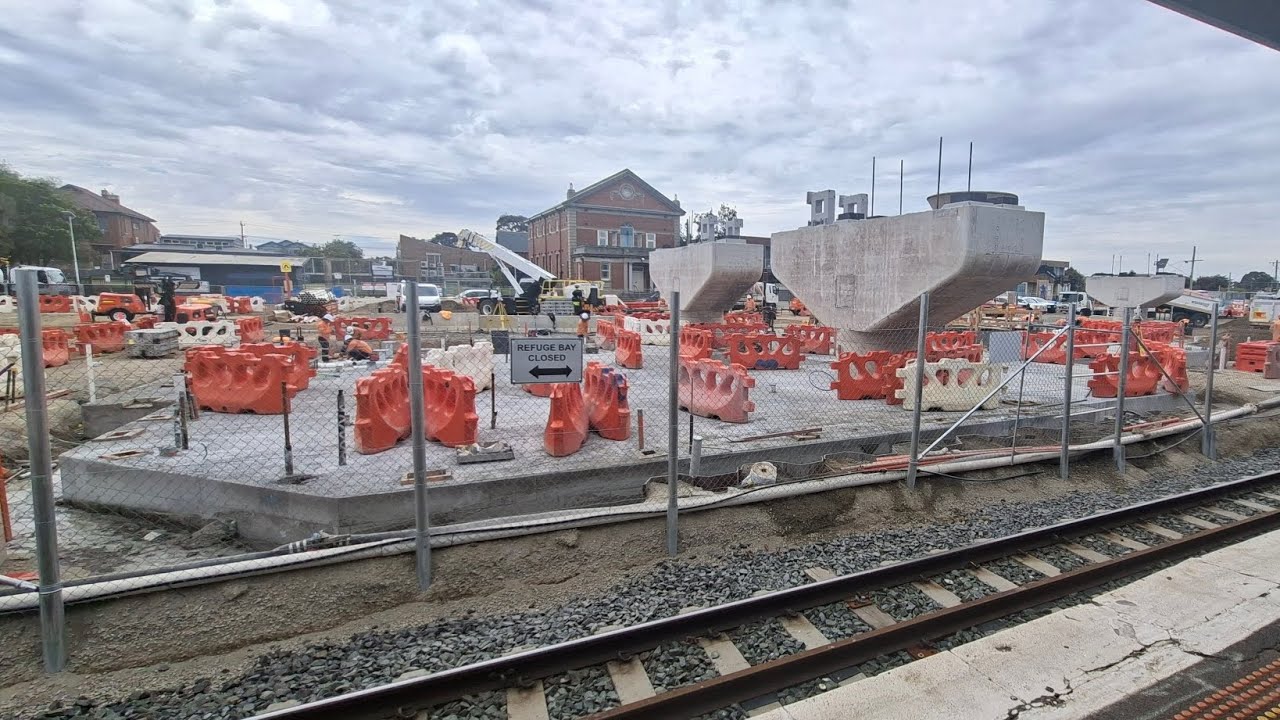 Mordialloc and Station Street Aspendale level crossing removal project late November 2025 update 