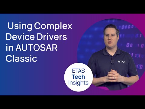 #ETAStechinsights | Using CDDs for Custom MCU Software in AUTOSAR - video from Escrypt