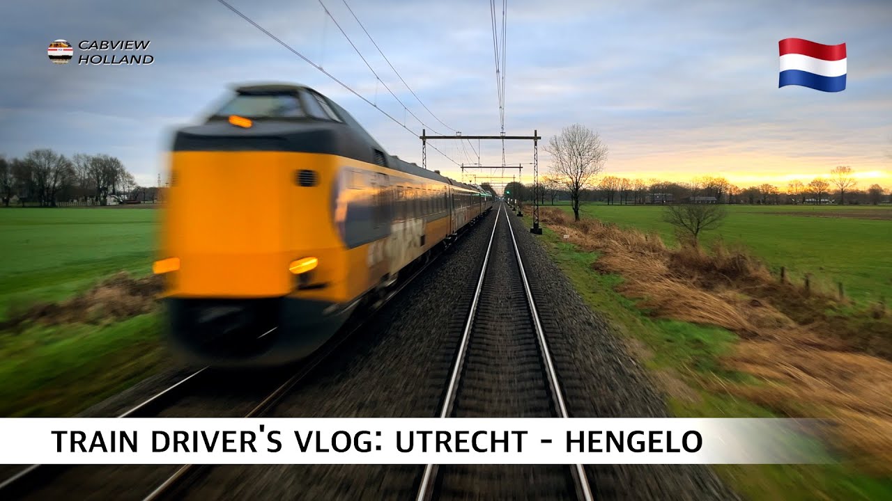 🇳🇱 The Longest Distance between 2 Stations * Ride with me * Utrecht - Hengelo * 2025