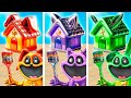 Construímos uma Casinha para Catnap! Um Desafio Colorido! Se Poppy Playtime 3 me Adotasse!