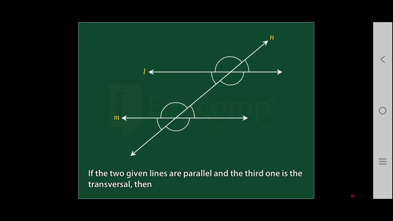 Grade - 7th ( Maths ) Lines & Angles Lines & Angles : Check for ...
