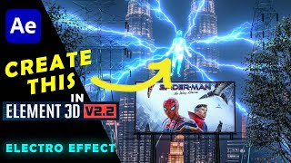 Electro Effect From Spider Man No Way Home | After Effect Tutorial | BFX Factory
