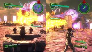 EDF Earth Defense Force 4.1 Mission 87 Massive Mobilization Air Raider & Ranger [1p2c] Inferno