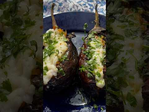 Stuffed Eggplant #food #cooking