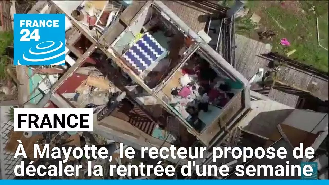 Decaler France : à Mayotte, le recteur propose de décaler la rentrée d'une ...