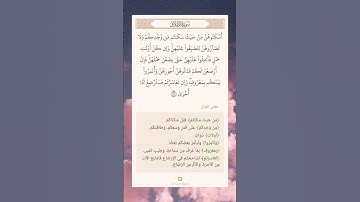 سورة الطلاق أية (٦) #نرتقي_بالتعلم