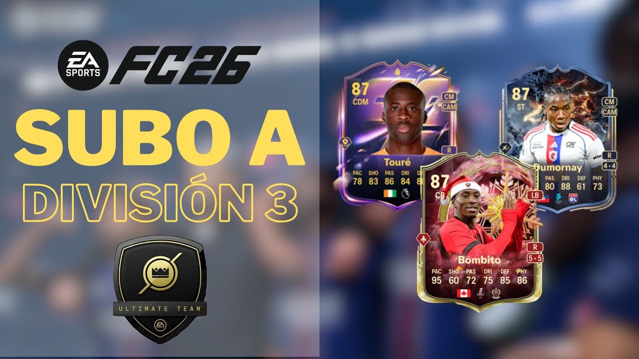 Así es COMO SUBÍ a DIVISION 3 de RIVALS || FC26 Ultimate Team - YouTube