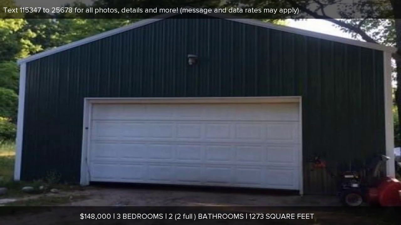 1468 S Thompsonville Highway, Thompsonville, MI Presented by Charity Miller.