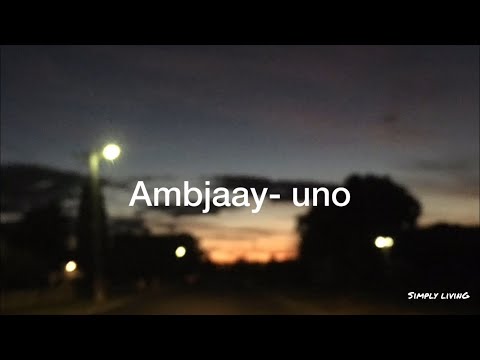 ambjaay--uno-lyrics-video