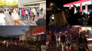 Timeline of overnight Roanoke protests