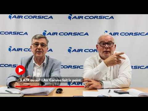 Miniature du reportage 5 ATR au sol : Air Corsica fait le point (Corse-Matin)