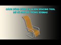 DÙNG CÔNG CỤ ALIGN SPACING ĐỂ VẼ GHẾ BỐ TRONG 3DSMAX