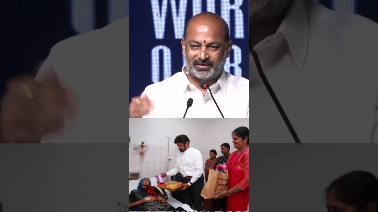 Union Minister Bandi Sanjay Great Words on Balakrishna 