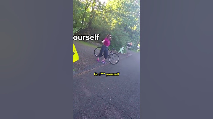 Angry Karen Yells At Me For Riding