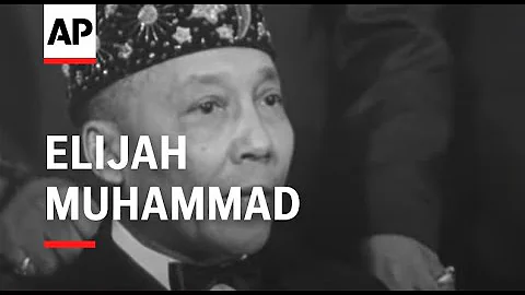 ELIJAH MUHAMMAD SPEAKS TO PRESS DAY AFTER MALCOLM ...