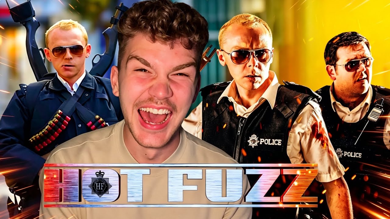 HOT FUZZ (2007) IS FLIPPING EPIC!!! First Time Watching / Movie Reaction! 